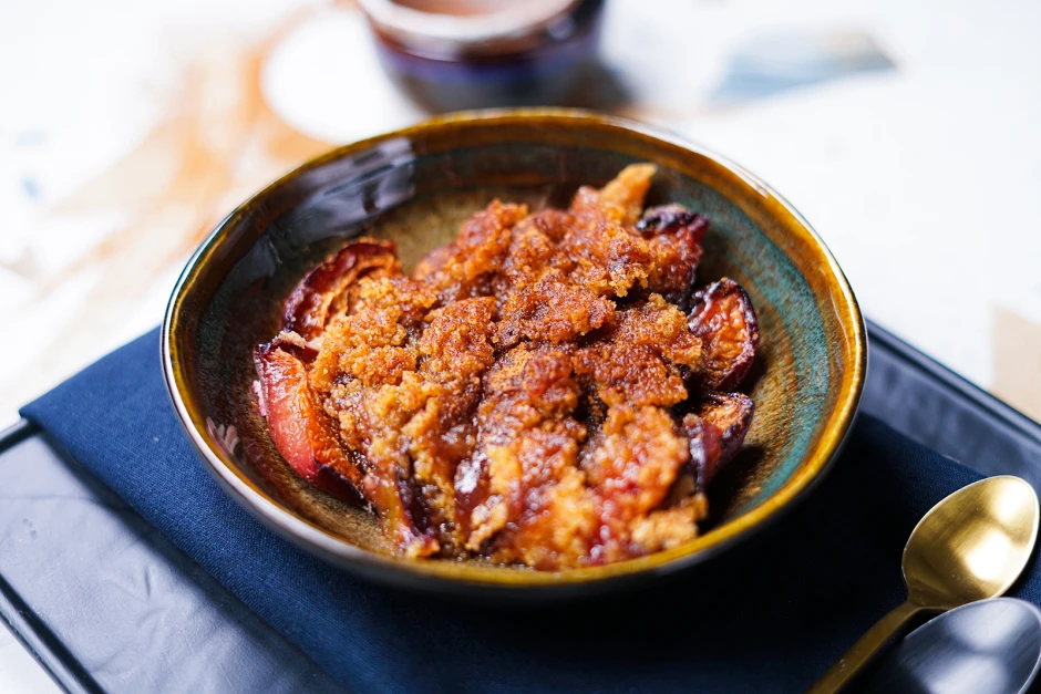 Zwetschgen Crumble