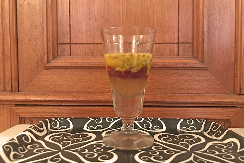 Maracuja-Ribisel-Shot