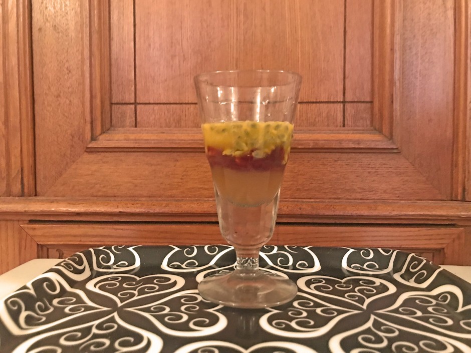 Maracuja-Ribisel-Shot