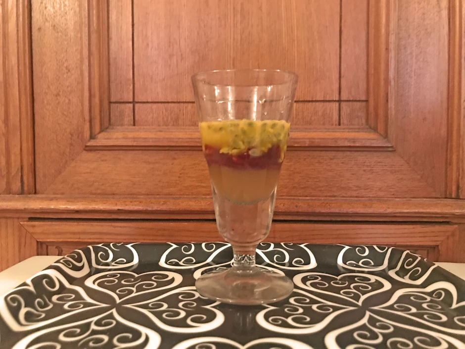 Maracuja-Ribisel-Shot