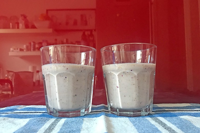 Trinkjoghurt Feige-Himbeer