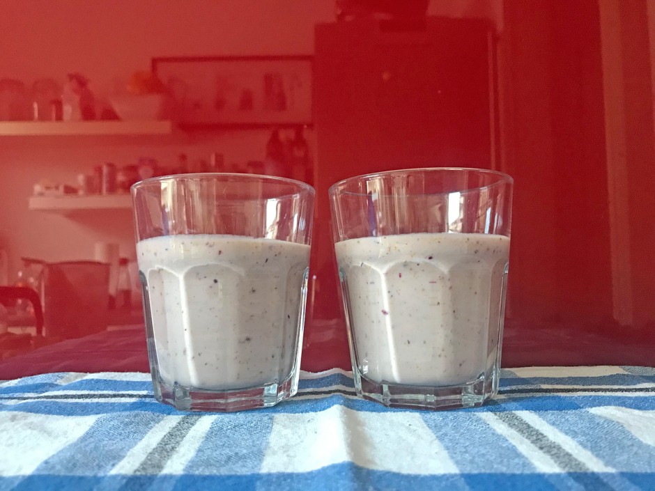 Trinkjoghurt Feige-Himbeer