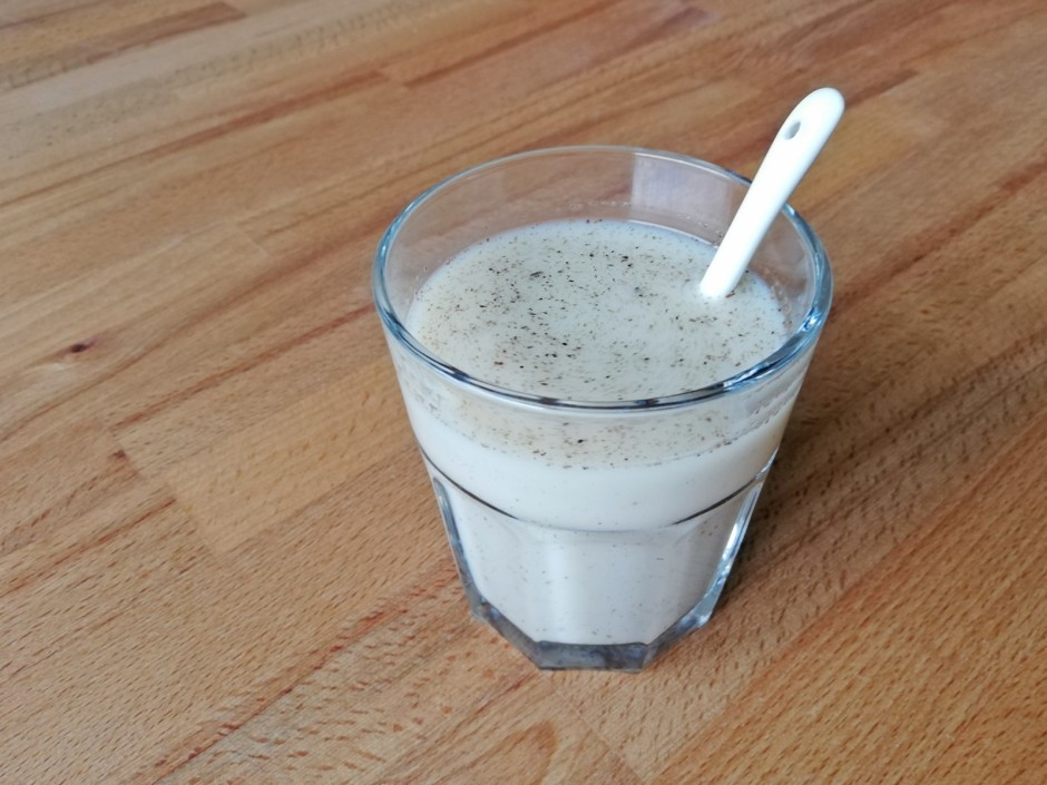 Vegane Hafermilch mit Vanille