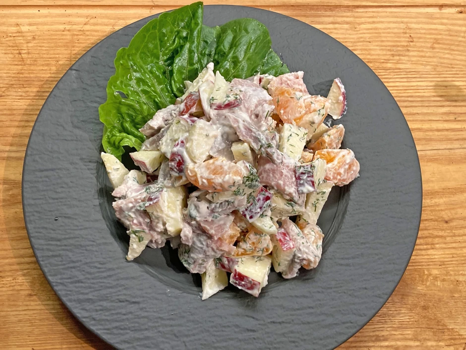 Matjessalat mit Mandarinen
