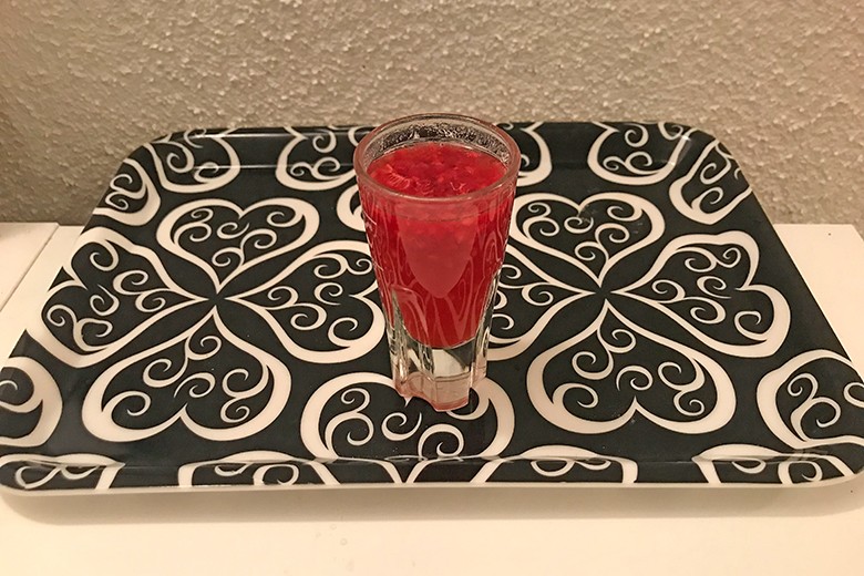 Himbeer-Shot