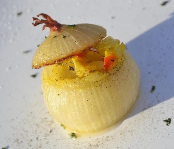 Gef&uuml;llte Orientalische Zwiebel