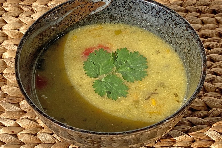 Tom-Kha-Gai - Pikante Kokossuppe