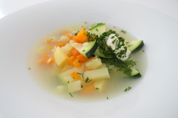 Französische Kartoffelsuppe