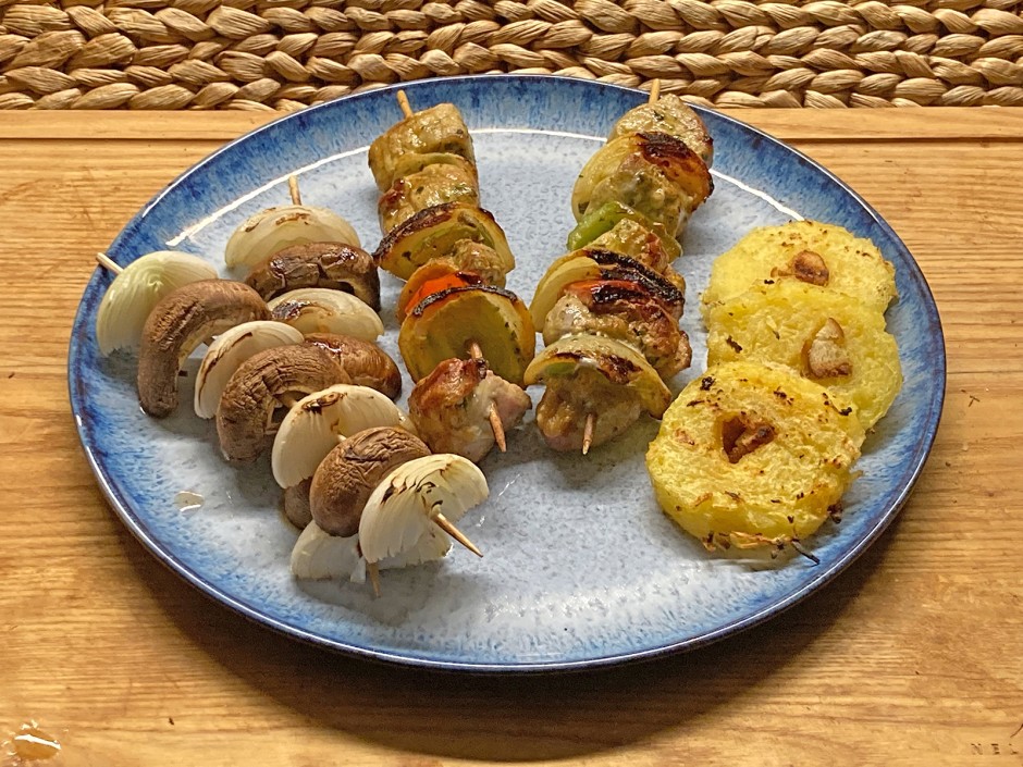 Zwiebelspieße