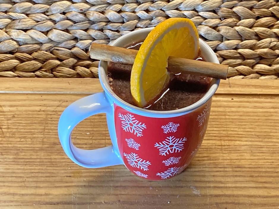 Orangen-Grappa-Glühwein