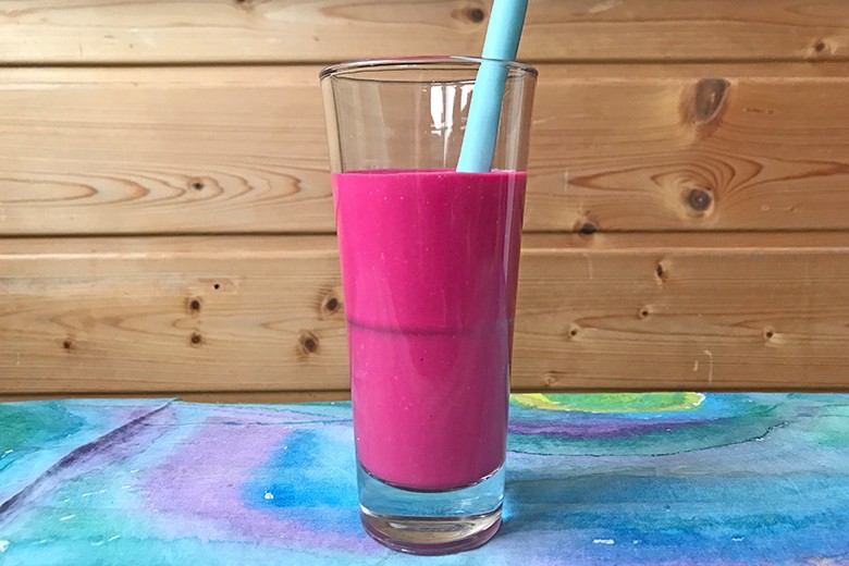 Kefir mit Ingwer und Roter Rübe