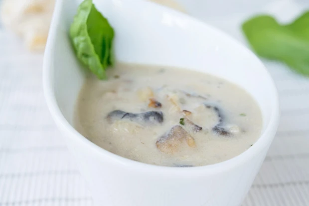 Cremige Champignon Suppe