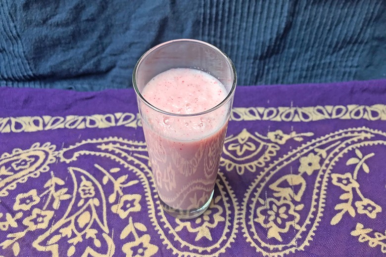 Radieschen-Apfel-Buttermilch