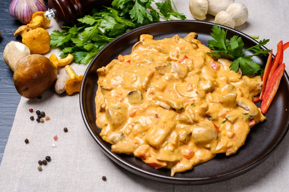 Schwammerlgulasch