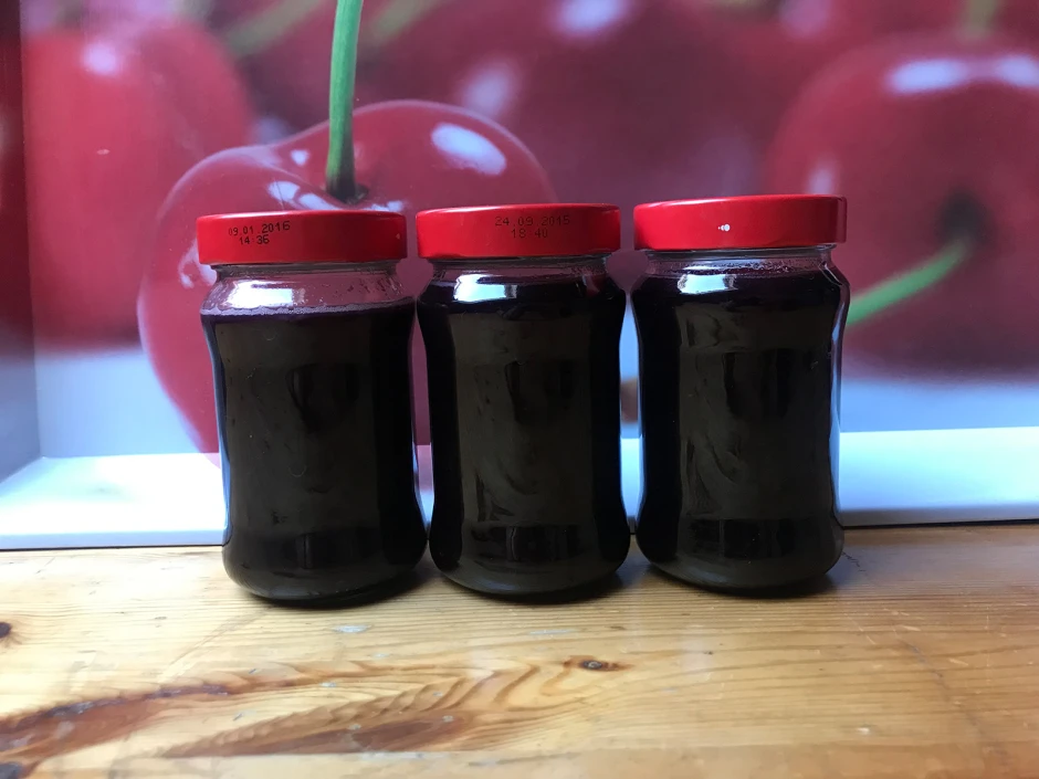 Blaue Traube-Aronia-Marmelade