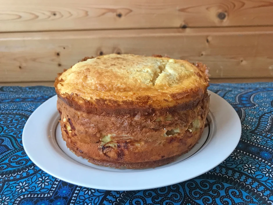 Buttermilch-Apfel-Kuchen