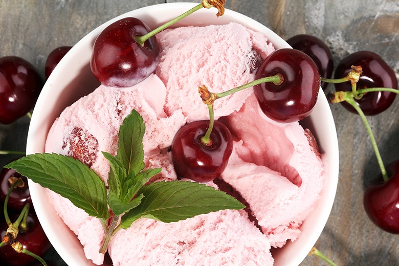 Kirsch-Sahne-Eis
