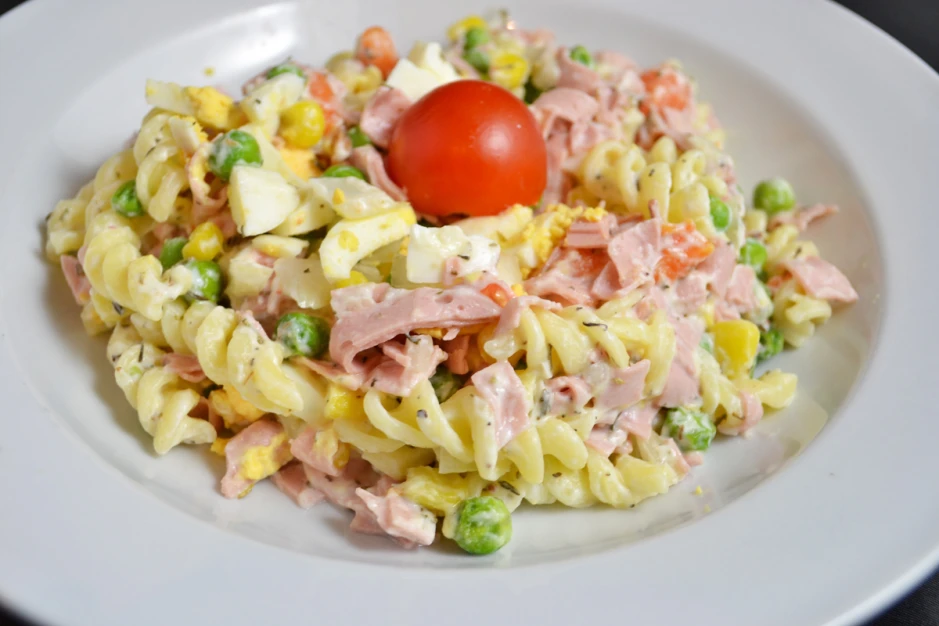 D&auml;nischer Nudelsalat