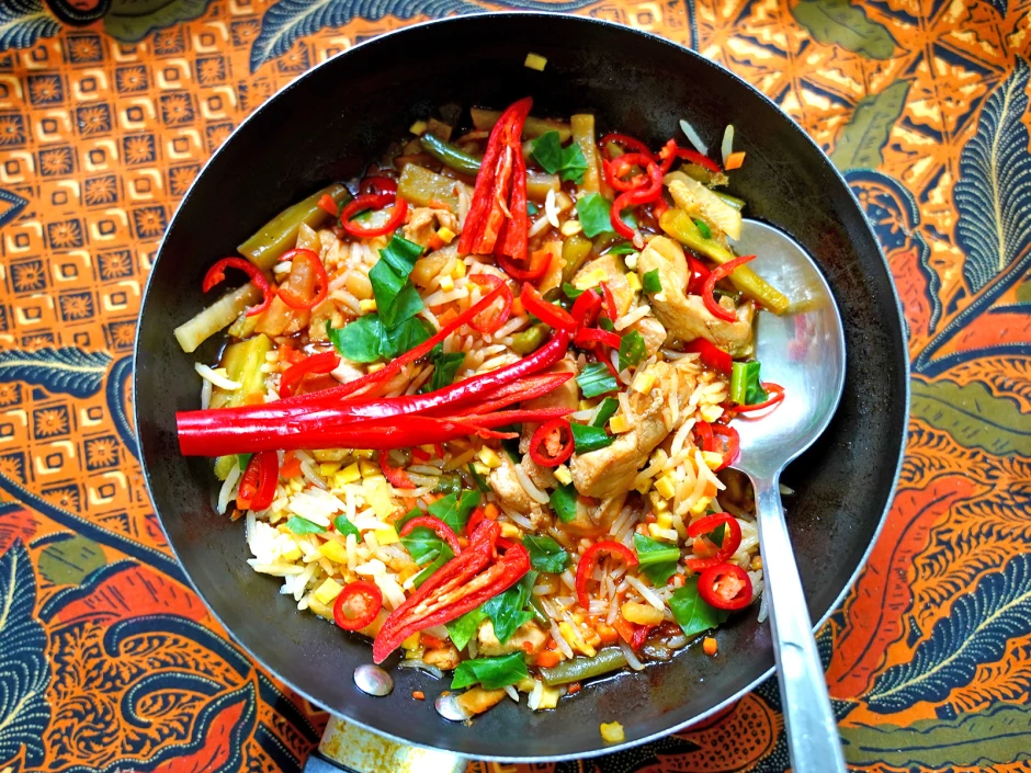 Gebratener Reis alla Delicio