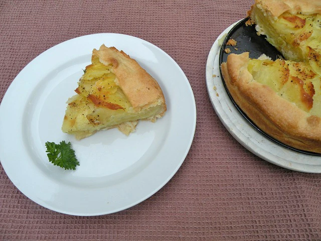 Pastete mit Kartoffeln
