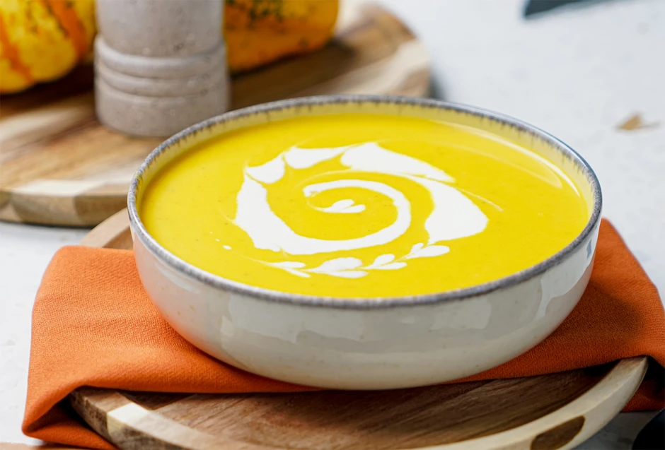 K&uuml;rbis-Kartoffel-Suppe
