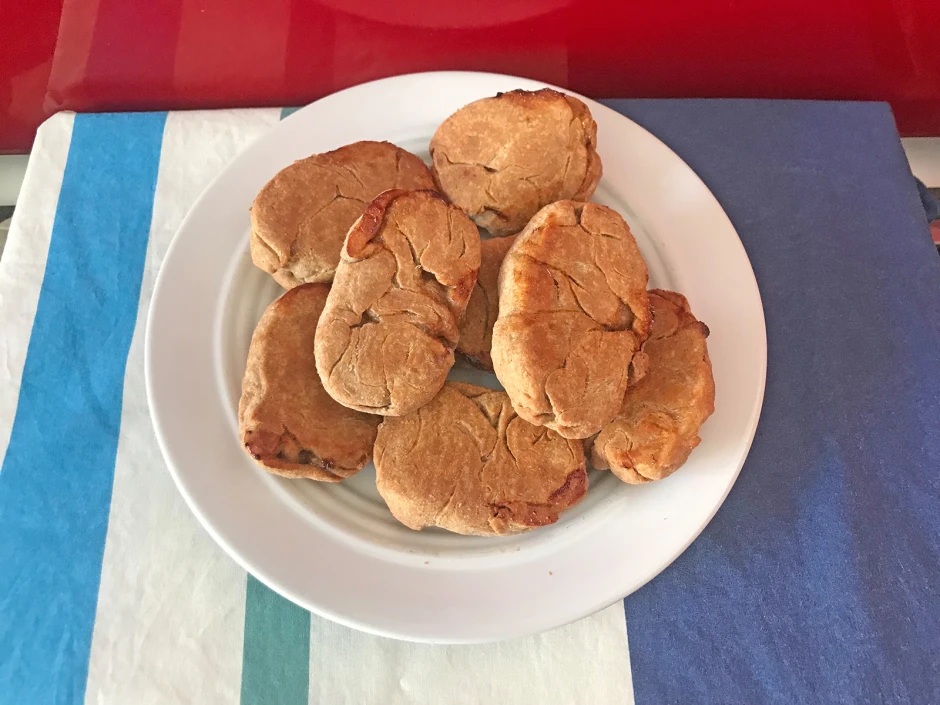 Dinkel-Apfel-Krapfen
