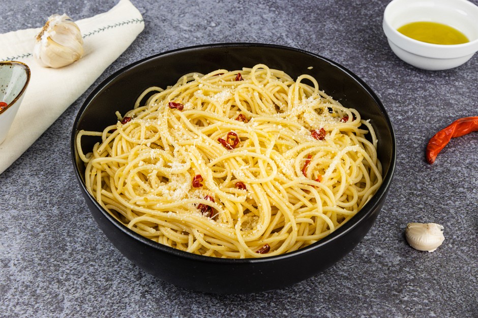 Spaghetti aioli