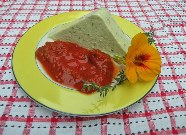 Ziegenkäseterrine