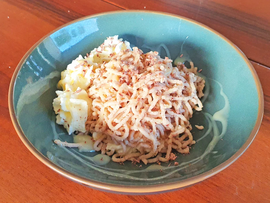 Kastanienreis mit Eierlik&ouml;r