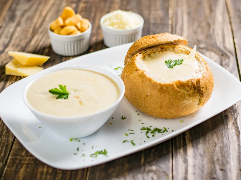 Käsecremesuppe