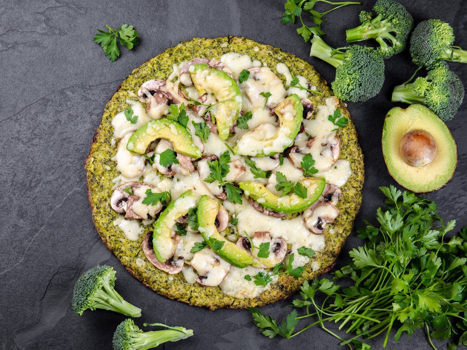 Low-Carb Brokkolipizza