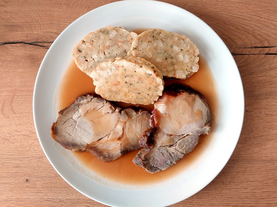 Einfacher Schweinsbraten