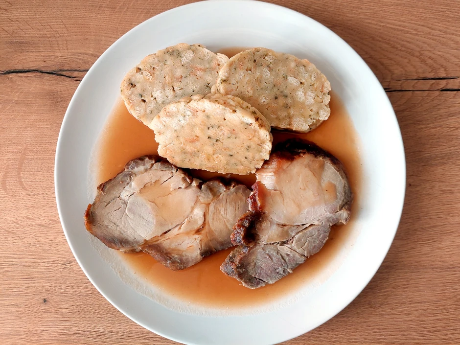 Einfacher Schweinsbraten