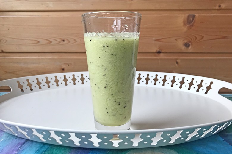 Kohlrabi-Kiwi-Smoothie