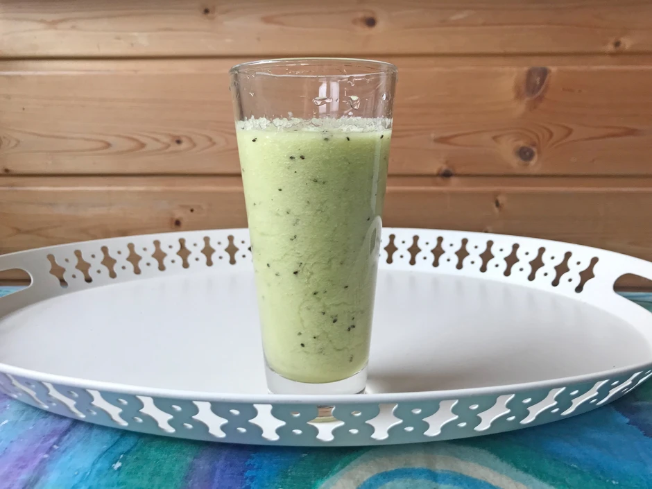 Kohlrabi-Kiwi-Smoothie