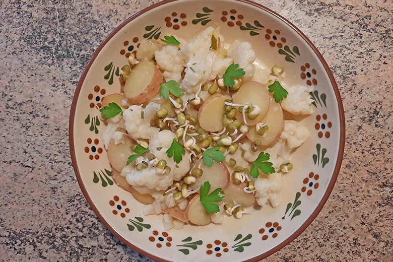Kartoffel-Blumenkohl-Suppe