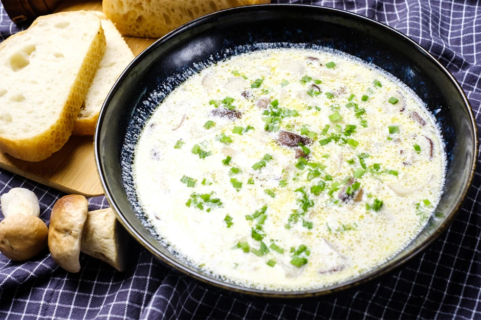 Steinpilzsuppe