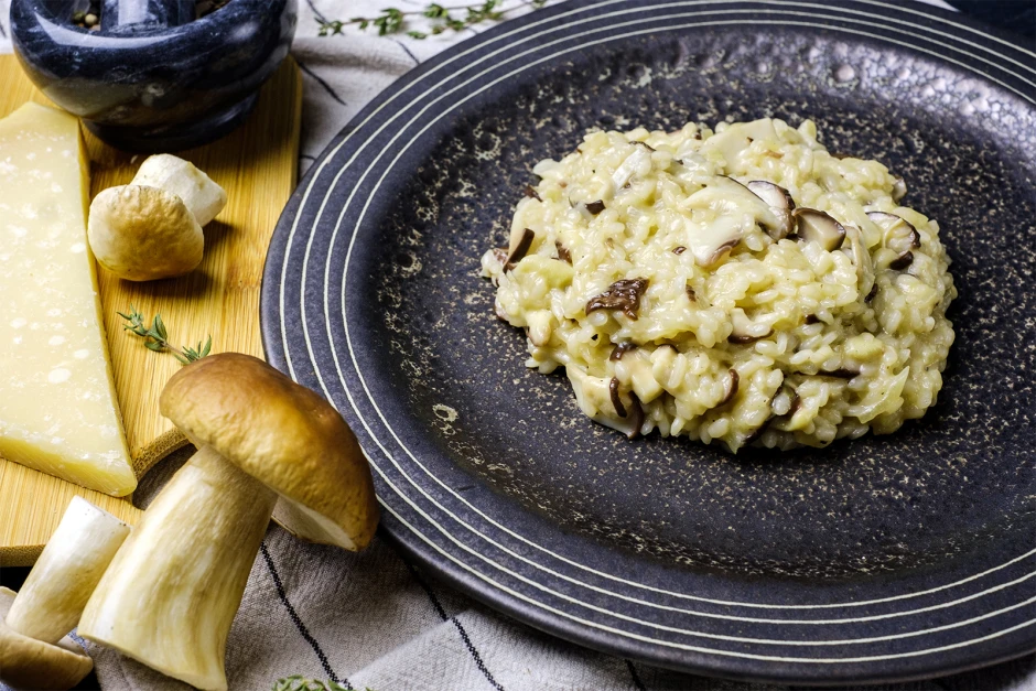 Steinpilzrisotto