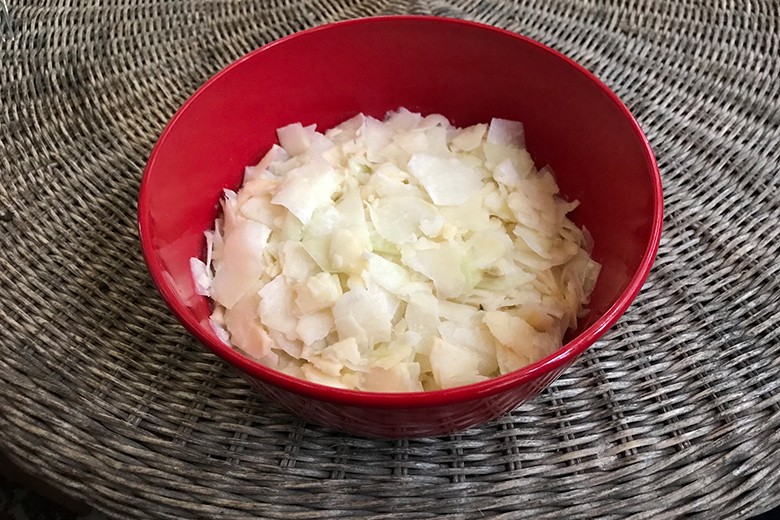 Kohlrabi-Apfel-Salat