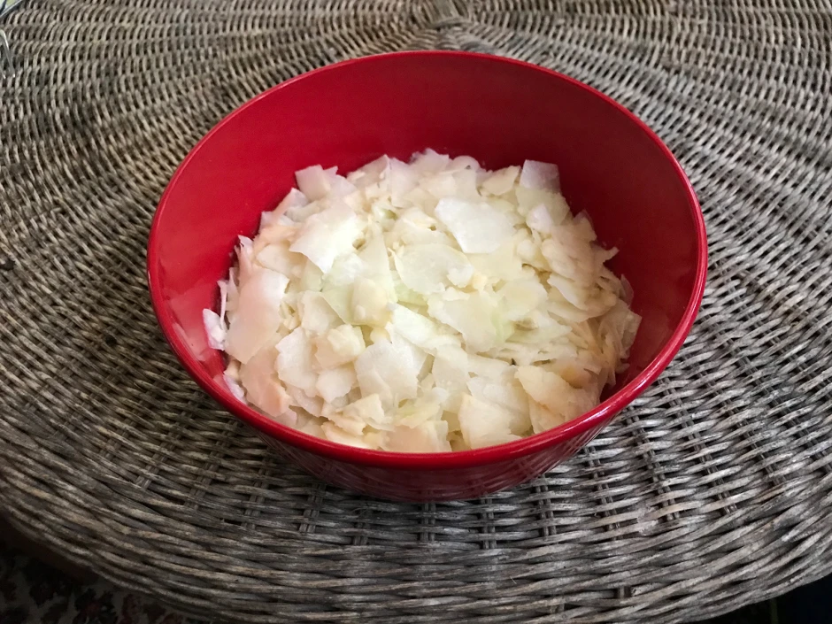 Kohlrabi-Apfel-Salat