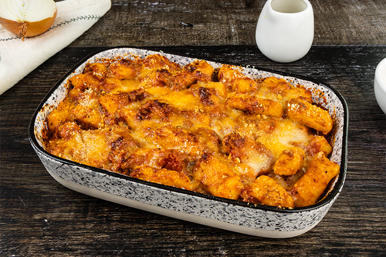 Überbackene Gnocchi