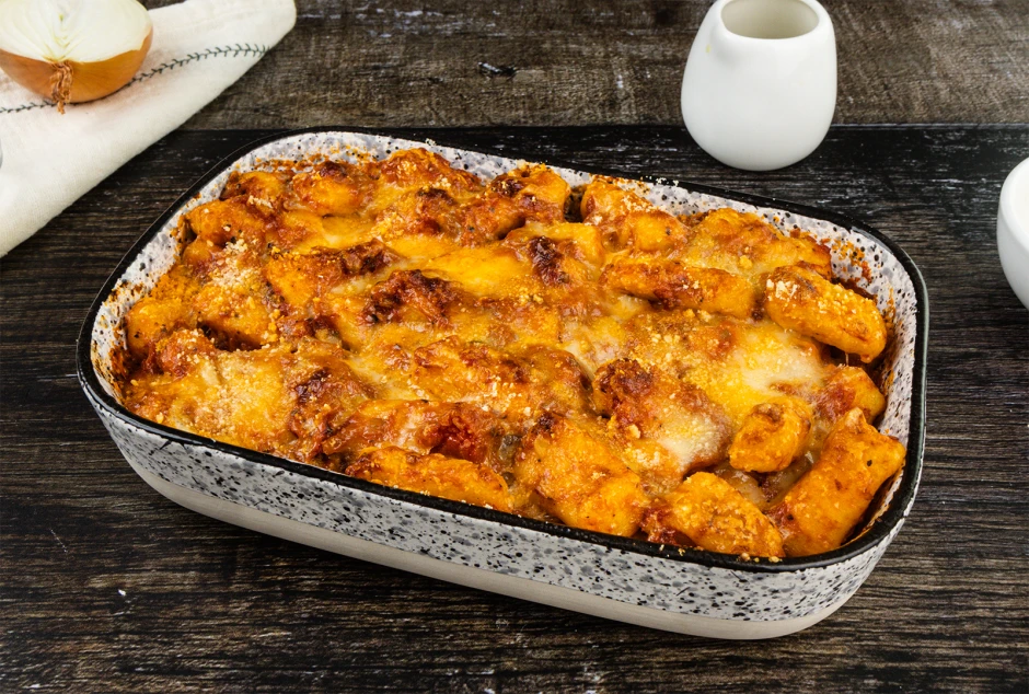 Überbackene Gnocchi