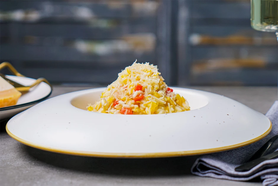 Schnelles K&uuml;rbisrisotto