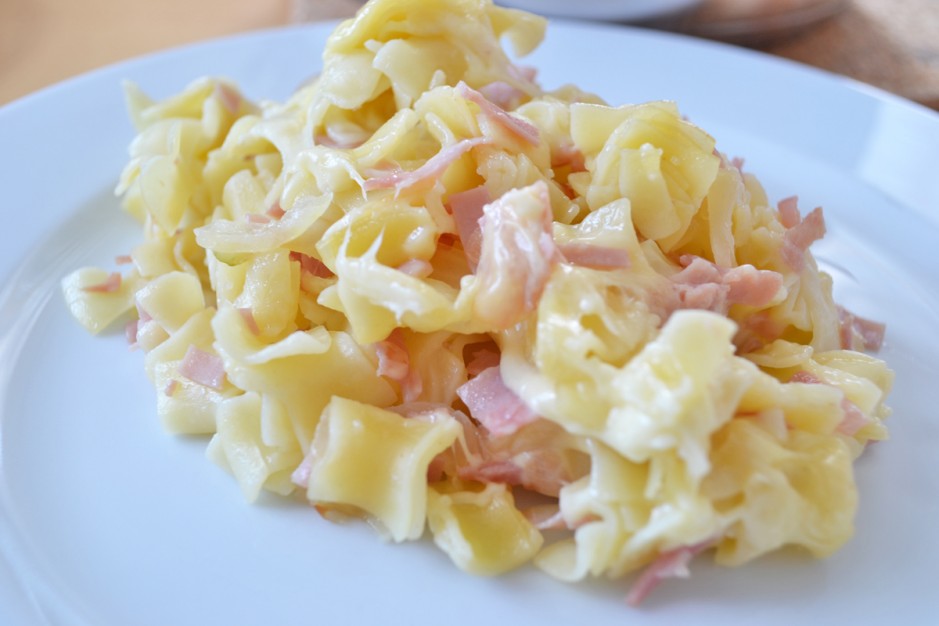 Schinkenfleckerl