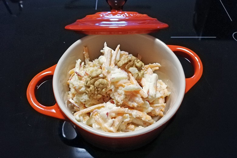 Apfel-Karotten-Salat