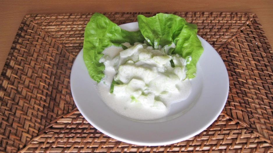 Rahmgurken Salat
