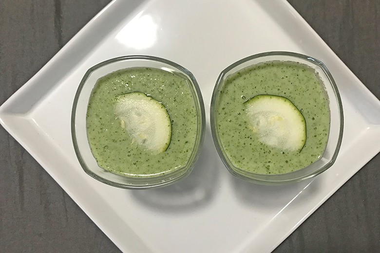Zucchini-Apfel-Shake