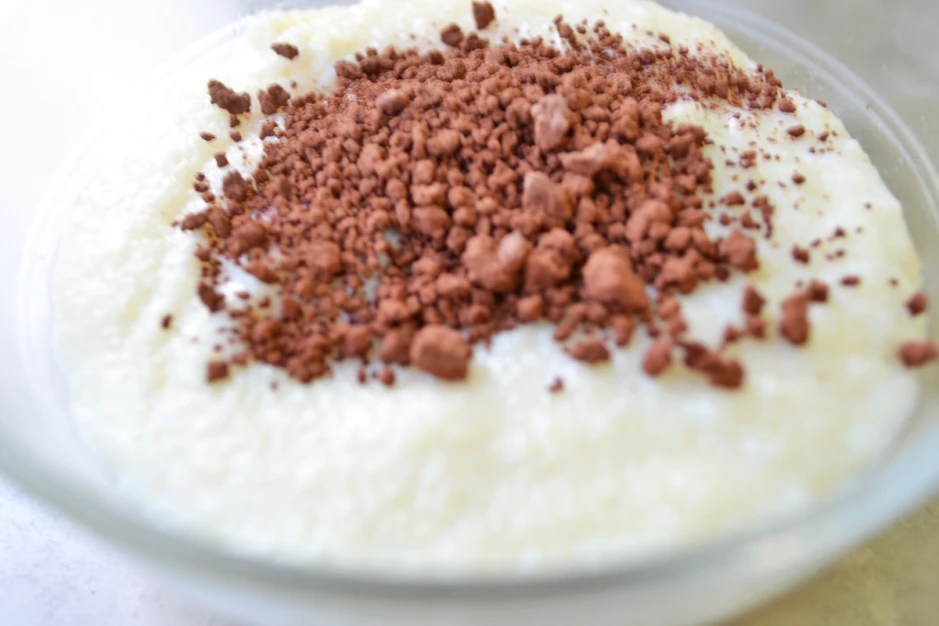 Grie&szlig;brei mit Schokolade
