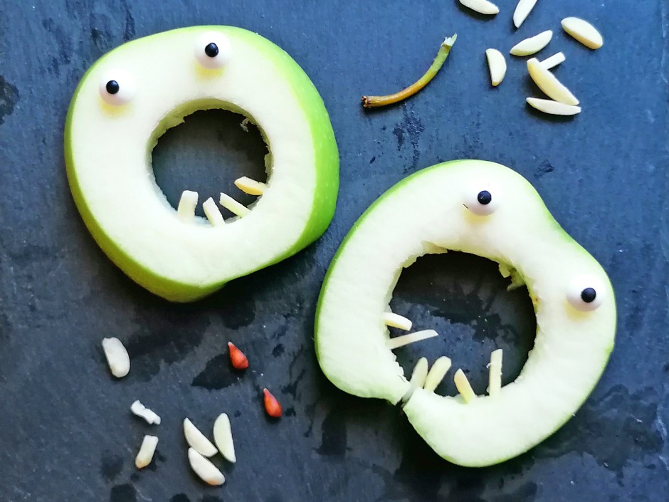 Gesunde Apfelmonster
