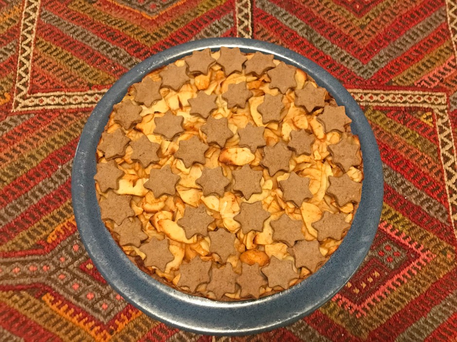 Sternchen-Apfelkuchen